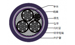 塑料絕緣低溫固定安裝電力電纜